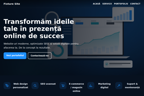 Șablon Agenție web & SEO