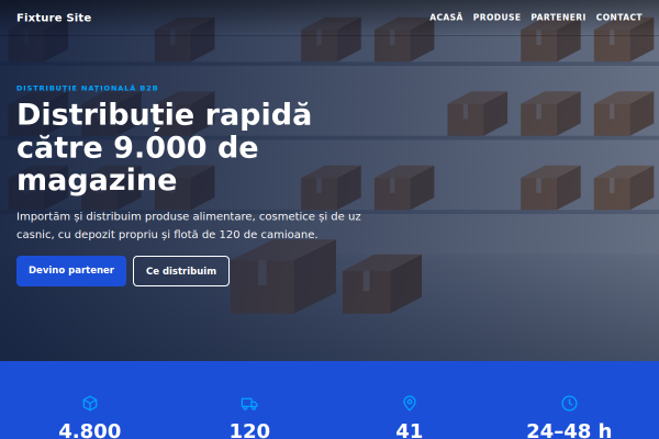 Șablon Distribuție B2B